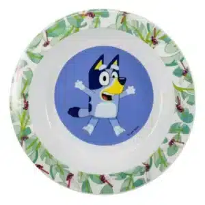 Kids Microwave Safe Plastic Bowl Bluey