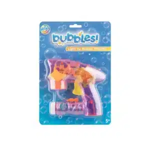 Light Up Bubble Shooter + 53 ml Solution