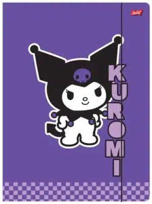 A4  Kuromi Elastic Folder
