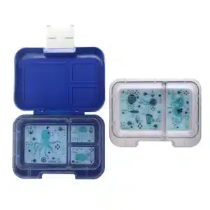 Munchbox Munchi Snack Seaside Blue With 2 Trays