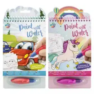 Paint With Water,23x14cm,5 Sheets, 2 Assorted