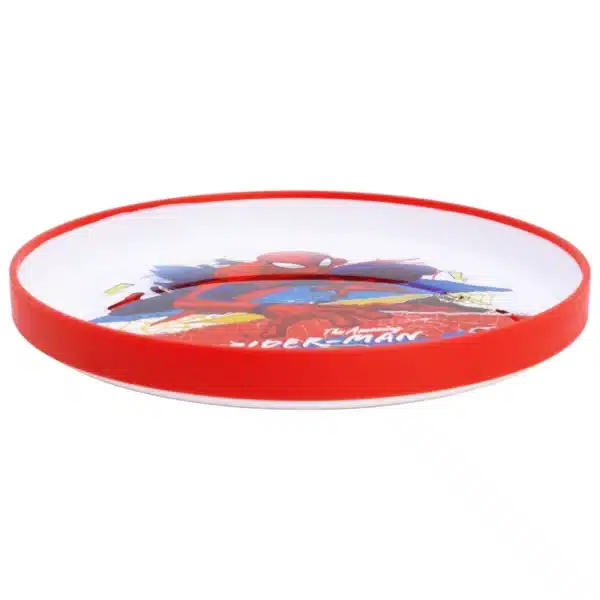 Non Slip Bicolor Premium Plate Spiderman - Image 2