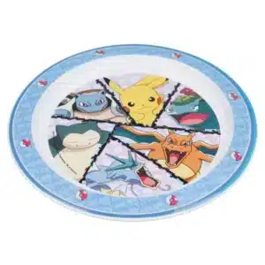 Kids Microwave Safe Plate Pokemon Distorsion