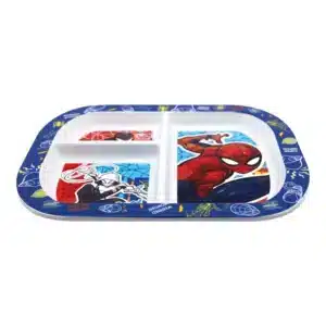 Rectangular Sectioned Plate Spiderman Mob Rules