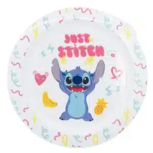 Kids Microwave Safe Plate Stitch Palms