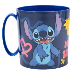 Microwave Safe Mug 390 ml Stitch Palms