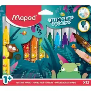Maped Colorpeps Jungle Jumbo Markers x12