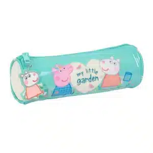 Round Pencil Case Peppa Pig "Pretty Flowers"