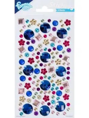 Strass Stones Squares Stickersheet