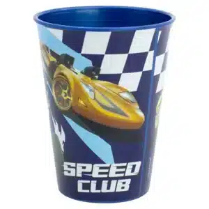 Hotwheels Plastic Tumbler 260ml Blue Fire