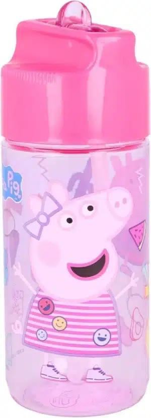Small Ecozen Hydro Plastic  Bottle 430 ml Peppa Pig