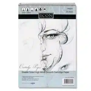 A3 185gsm Spiral Sketch Pad 20 Sheets (Drawing Pad )