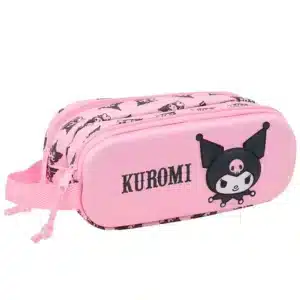 3d Double Pencil Case Kuromi