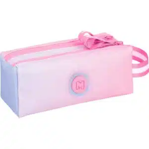 Double Pencil Case Pink Marshmallow Starmania