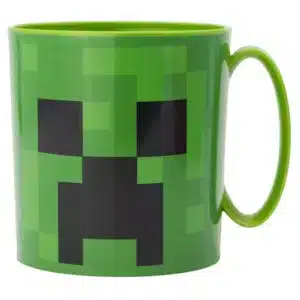 Minecraft Microwave Safe Mug 390 ml Creeper Green