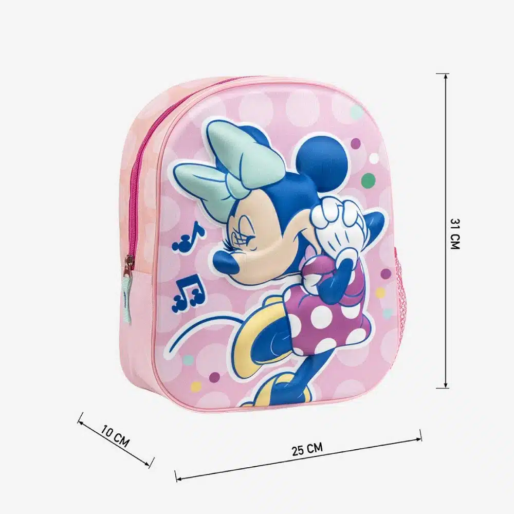 Kids Backpack 3d Minnie - Eurocity Kids Backpack 3d Minnie - Eurocity