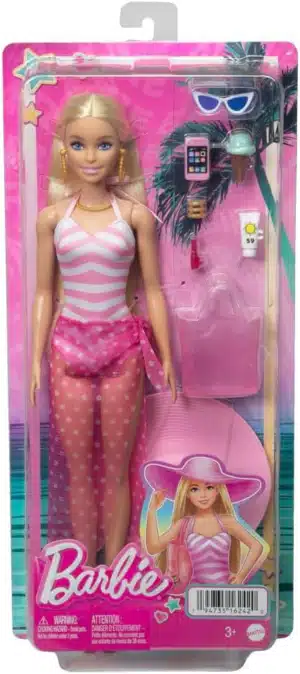 Barbie Day at The Beach Toy Doll  +3 Years