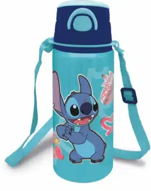 Pop Up Aluminium Bottle 750ml Stitch Drawing