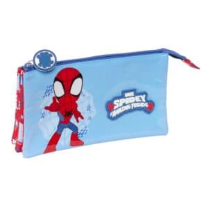 Triple Pencil Case Spidey