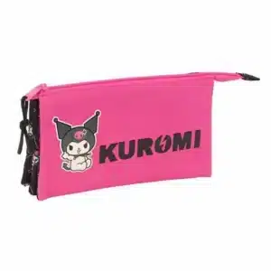 Triple Pencil Case Kuromi