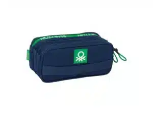 Big Triple Pencil Case Benetton Green
