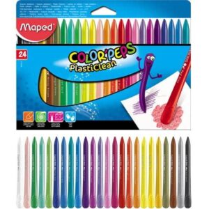 Maped Colorpeps Plasticlean X24 (Crayons)