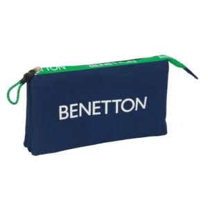Triple Pencil Case Benetton Green