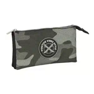 Triple Pencil Case Safta Stone