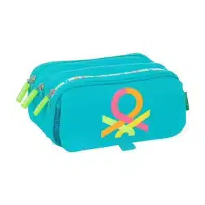 Big Triple Pencil Case Benetton Summer