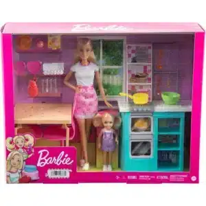 Barbie E Chelsea Sister Baking Playset