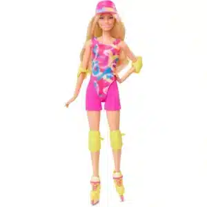 Barbie The Movie Collectible Doll, Margot Robbie As Barbie in Inline Skating Outfit
