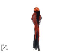 Hanging Halloween Pumpkin-headed Monster 150x35cm