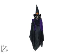 Hanging Halloween Witch 140cm