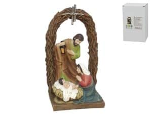 Nativity In Manger 12x8.5x21cm