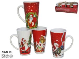 Santa Christmas Ceramic Mug Cup 450ml