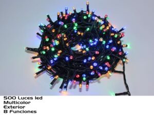 Outdoor Garland X500 Multicoloured Leds