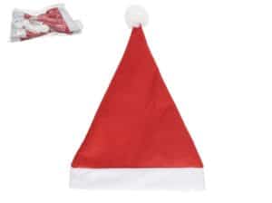 Santa Claus Hat Xmas 30x41cm Red