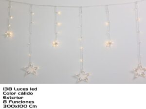 External Curtain Strilh 138 Warm Leds 8