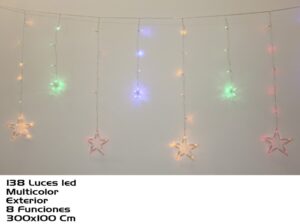 External Curtain Estrilh 138 Multicolor