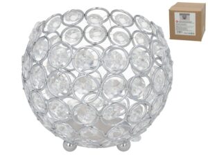 Silver Candle Holder 12x12x11cm