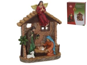 Christmas Annunciation Scene 21x7.2x27cm