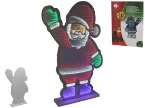 Santa Claus Xmas Light-Up 35x8x56cm