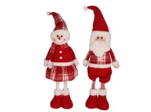 Christmas Standing Figures  - 21x10x71cm