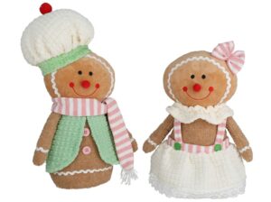 Gingerbread men figures 22x16x32cm
