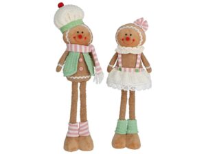 Gingerbread Extendable Figure 17x10x35cm
