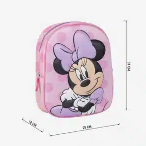 Kids Backpack 3D Minnie Mouse