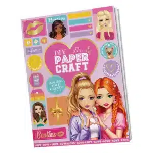 Besties DIY  Paper craft book A4, 32 Pages