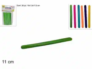 Coloured Wooden Lollipop Sticks  50 Pieces