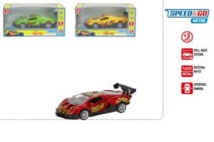 Speed & Go - Friction Metal Vehicles 12 Cm