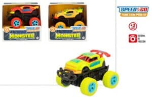 Speed & Go Transformable Car  3 Assorted